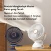 Kipas Angin meja mini jepit portable USB,,